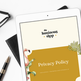 Privacy Policy Template