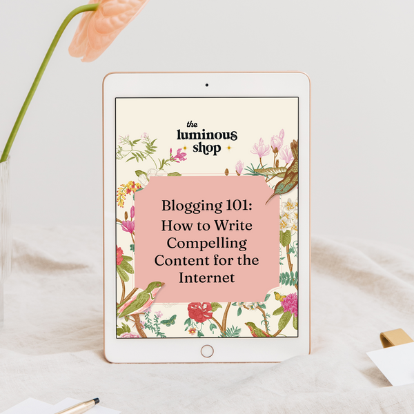 Blogging 101 Workshop: How to Write Compelling Content
