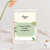 Online Business Canva Templates