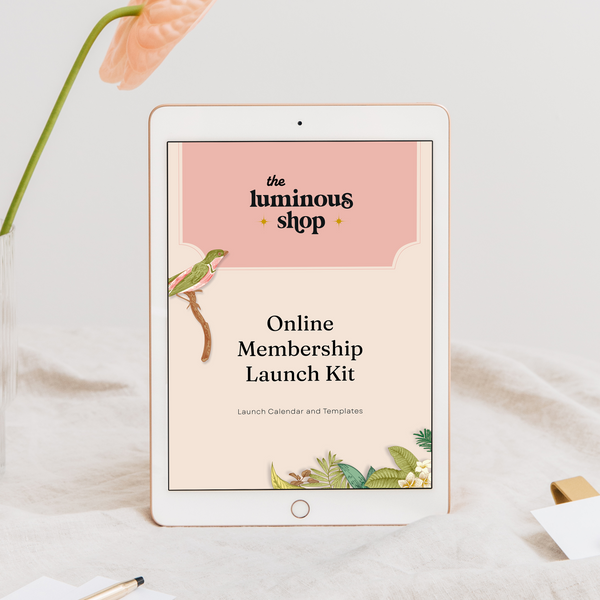 Online Membership Launch Kit: Launch Calendar and Email Templates
