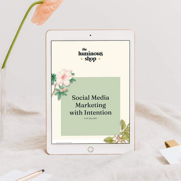 Social Media Marketing with Intention